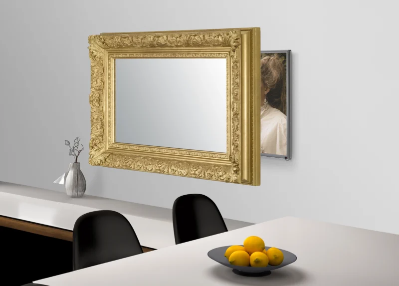 Barbican Gold Mirror TV Frame