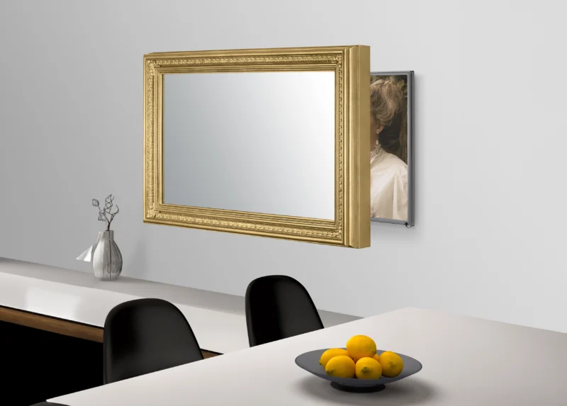 Patterna Gold Mirror TV Frame