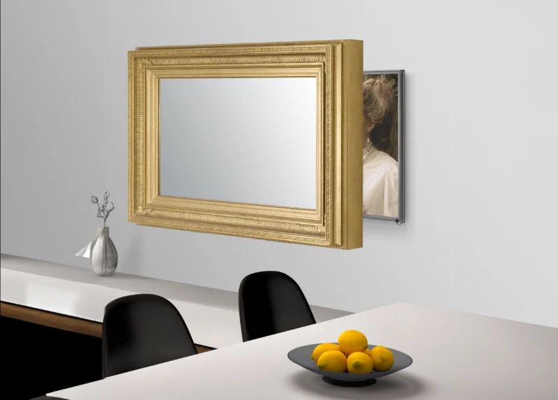 Regency Gold Mirror TV Frame