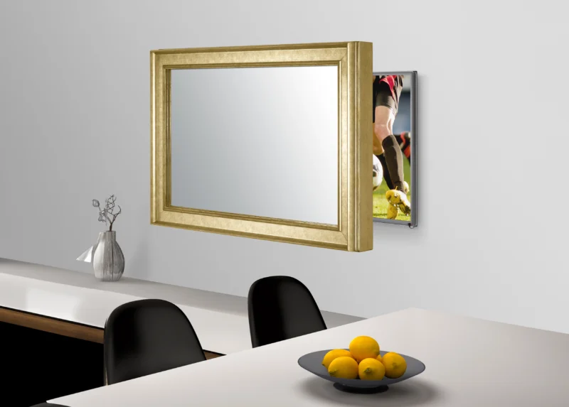 Everest Gold TV Mirror Frame