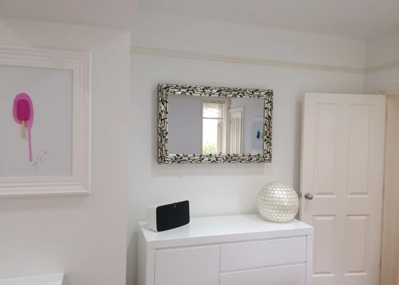 Stonehenge Mirror TV Frame Off