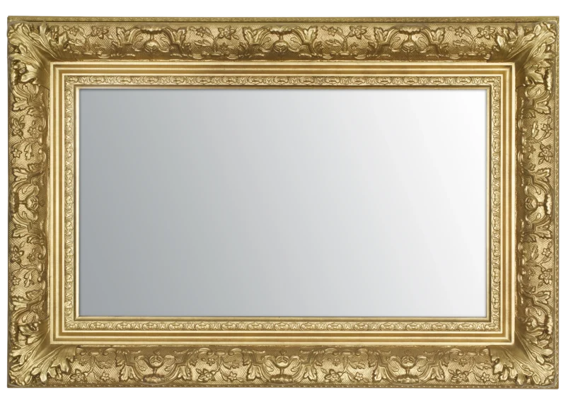 barbican gold Mirror TV Frame