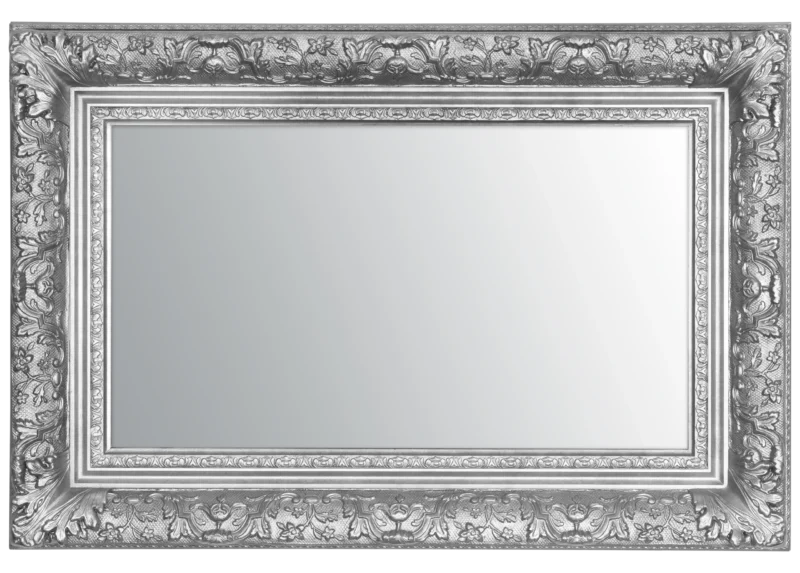 barbican silver Mirror TV Frame