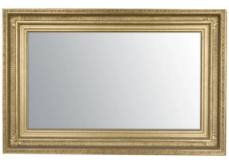 regency gold Mirror TV Frame