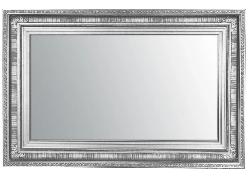 regency silver Mirror TV Frame