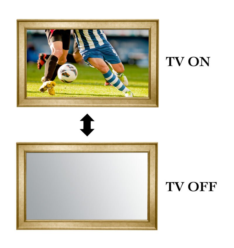 ON-OFF Everest Gold Mirror TV