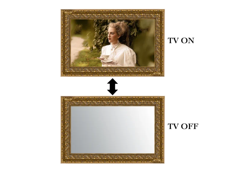 ON-OFF Venice Gold Brown By Frame your TV