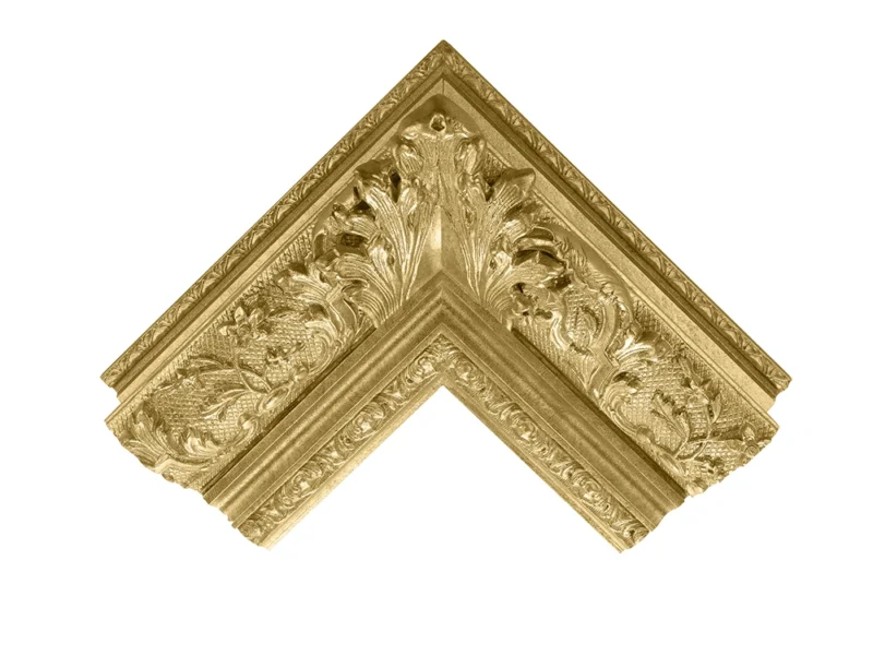 Barbican Gold TV Frame Corner Sample