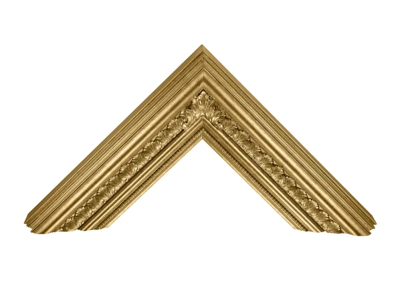 Patterna Gold TV Frame Corner Sample