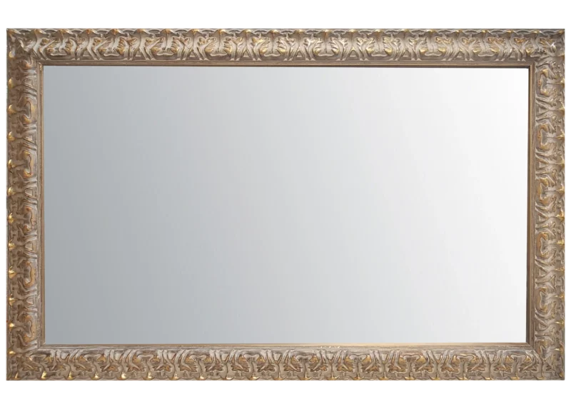 Prague Slim Gold Brown Mirror TV Frame